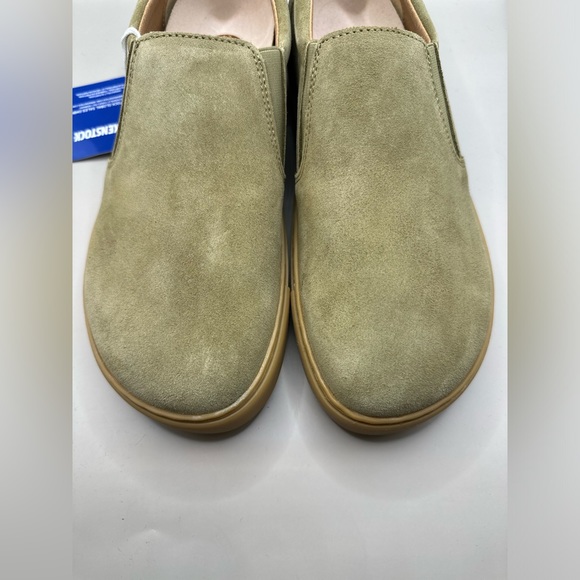 New! Birkenstock Oswego Suede Faded Khaki Sport Shoes Women - Picture 3 of 13